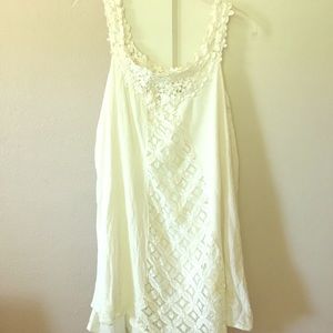Large white dress, never been worn